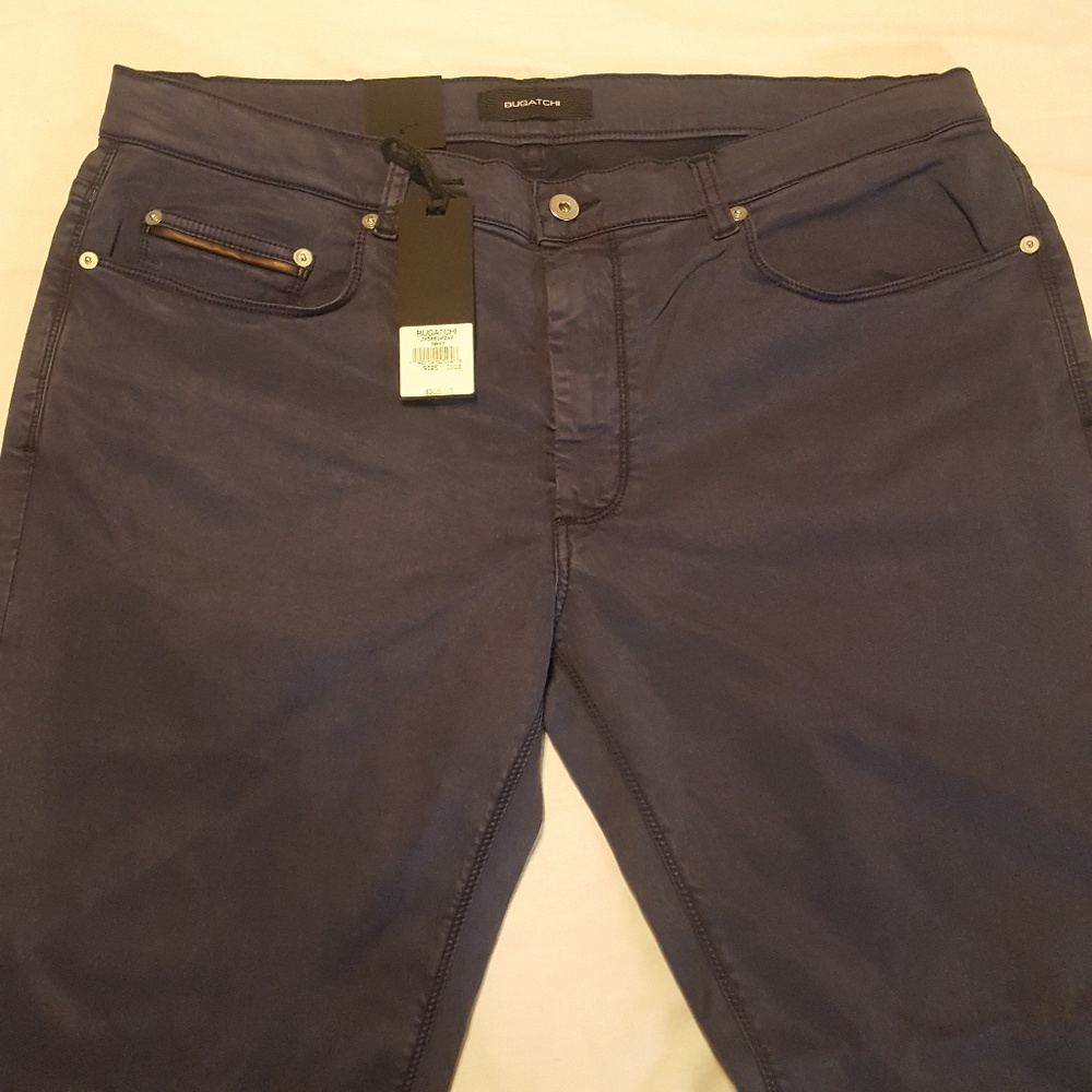 NWT Bugatchi slim straight leg 5 pocket